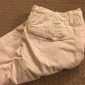 Men's Abercrombie shorts. Light pink 32